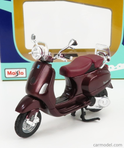 Vespa LXV (2013) barna, 1:18 méretarányú modell, nordicamoto.ro