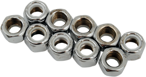 Replacement Insert Nuts Silver, 1, nordicamoto.ro