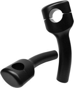 Hefty Handlebar Riser For 1-1/4(r) Handlebars Black, 1, nordicamoto.ro