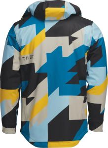 THOR Brave Heavyweight Tour kék dzseki, 2XL méret, 5, nordicamoto.ro