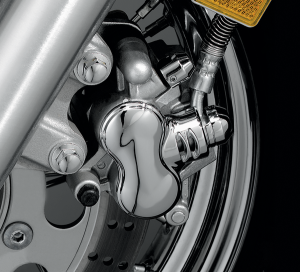 Brake Caliper Cover Chrome, 1, nordicamoto.ro