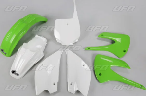 Complete Body Kit For Kawasaki Green, White