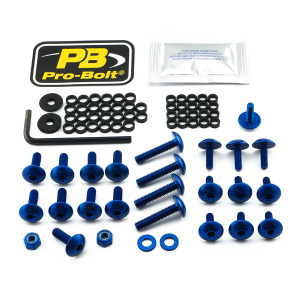 Fairing Bolt Kit For Yamaha Blue