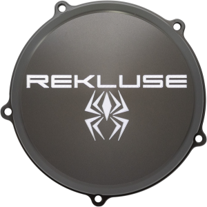 Clutch Cover Black, Anodized