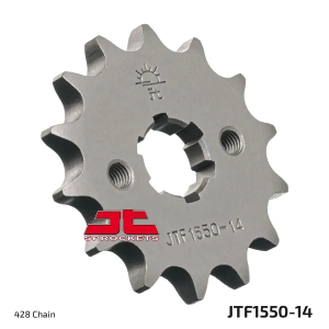 JT SPROCKETS Első lánckerék, természetes színű , nordicamoto.ro