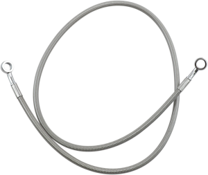 Extended Length Brake Line Silver