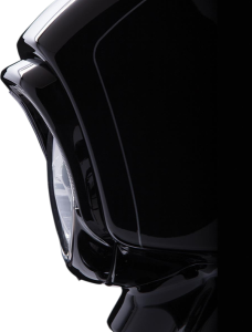 Fang® Headlight Bezels Black, 1, nordicamoto.ro