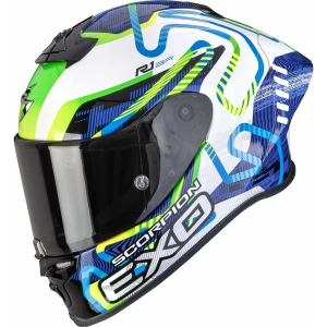 SCORPION EXO-R1 EVO II AIR CORNERING sportos teljes arcú bukósisak