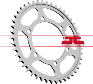 JT SPROCKETS Acél hátsó lánckerék, természetes felületű, 3, nordicamoto.ro