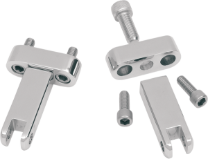 Passenger Footpeg Mount Kits Silver, 2, nordicamoto.ro