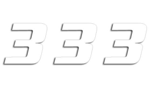 One Series Numbers White