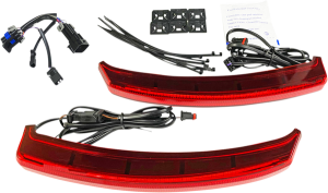 Led Saddle Bag Lights Red, 2, nordicamoto.ro
