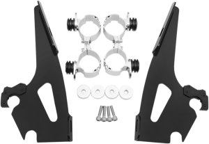 Fats/slim Windshield Trigger-lock Complete Mount Kit Black