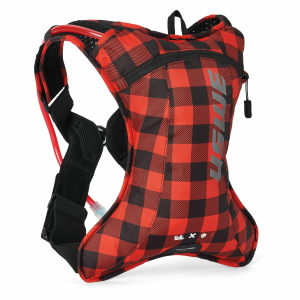 USWE Outlander XC 2L víztartályos hátizsák – Flanell Red/Black