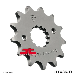 JT SPROCKETS Első lánckerék, természetes színű , nordicamoto.ro