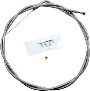 Stainless Steel Throttle/idle Cable Silver +305 mm (12''), 1, nordicamoto.ro