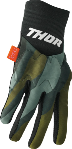 Manusi Thor Rebound Black/Camo Green M, 4, nordicamoto.ro