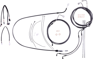 Karbonfibr Designer Handlebar Installation Kit Silver, 2, nordicamoto.ro