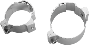 Fork/handlebar Custom Mounting Clamps Silver