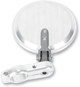 Hindsight Ls Folding Bar-end Mirror Anodized Silver