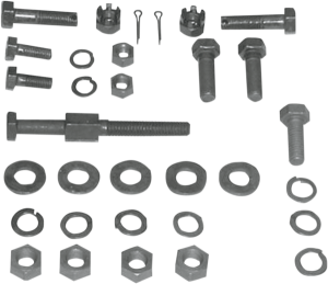 Transmission Mount Hardware Black