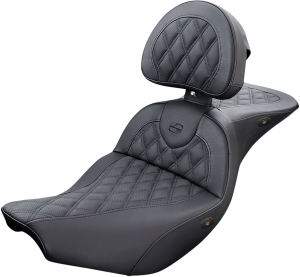 Roadsofa Lattice Stitch Heated Seat Black