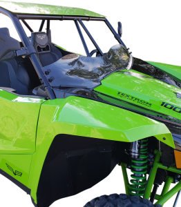 Utv Flare Windshield Kit Gray