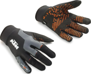 KTM Racetech kesztyű, szürke/narancssárga/fekete, XL/11, 1, nordicamoto.ro