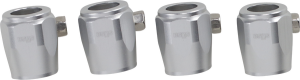 Hose Finishers Four Pack Silver