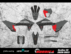 Kit stickere Gas-Gas 21-23 Nordicamoto, 1, nordicamoto.ro