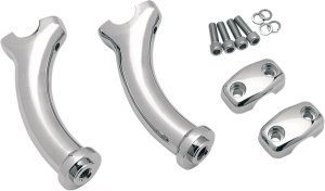 5-1/2(r) Deuce Style Handlebar Riser Silver