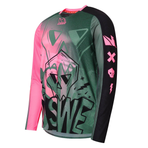 Tricou USWE Kalk Cartoon Off-Road Pink, 1, nordicamoto.ro