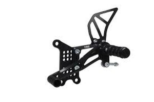 Rearset/footrest Anodized, Black, 1, nordicamoto.ro