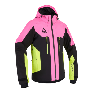 AMOQ Aspect W's Jacket Pink/Black/HiVis XS, 1, nordicamoto.ro