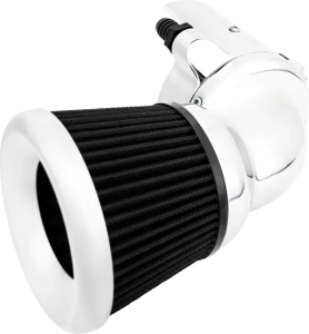 Velocity 90° Air Cleaner Kit For Indian Silver 