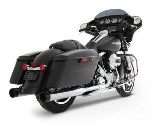 Muffler Slip-on 4(r) Slimline Duals Touring Chrome