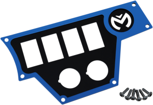 Dash Plate For Rzr Blue