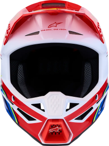 Alpinestars SM3 Falcon sisak, piros/fehér/kék, M-es méret, 4, nordicamoto.ro