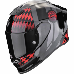 Casca integrala sport SCORPION EXO-R1 EVO AIR FC BAYERN Negru/Rosu L, 1, nordicamoto.ro