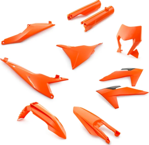 KTM EXC/EXC-F 24 műanyag alkatrész-készlet – Narancssárga, nordicamoto.ro