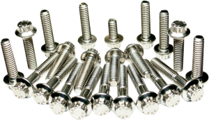 Dress Up Fastener Kit Silver