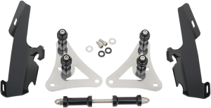 Fats/slim Windshield  Trigger-lock Complete Mount Kit Black, 1, nordicamoto.ro