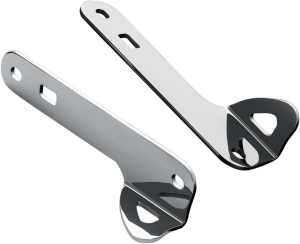 Custom Teardrop Tie-down Brackets Chrome
