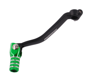 Kawasaki KX-F 250 '09–'20 / KX 250 '19–'20 Enduro Expert sebességváltó-pedál, fekete/zöld, nordicamoto.ro