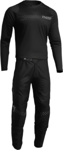 Tricou copii Thor Sector Minimal Black L, 4, nordicamoto.ro
