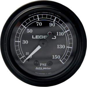 Fairing Mounted Led Backlit Psi Gauges Black, 1, nordicamoto.ro