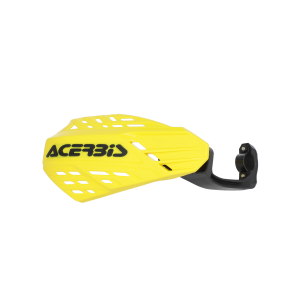 Acerbis Linear Vented univerzális terepmotoros kormányvédő KTM/Honda/Yamaha/Kawasaki/Husqvarna/GasGas/Beta modellekhez – sárga/fekete, 1, nordicamoto.ro
