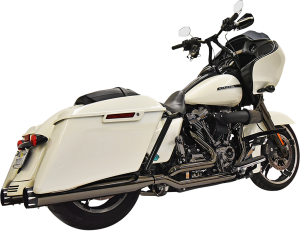 True Dual Mercury Exhaust System Black