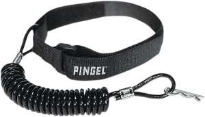 Tether Cord With Wristband Black, 1, nordicamoto.ro