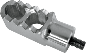 Adjustable Serrated Shifter Peg Silver